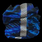 BANDANA AZUL F.NEGRO
