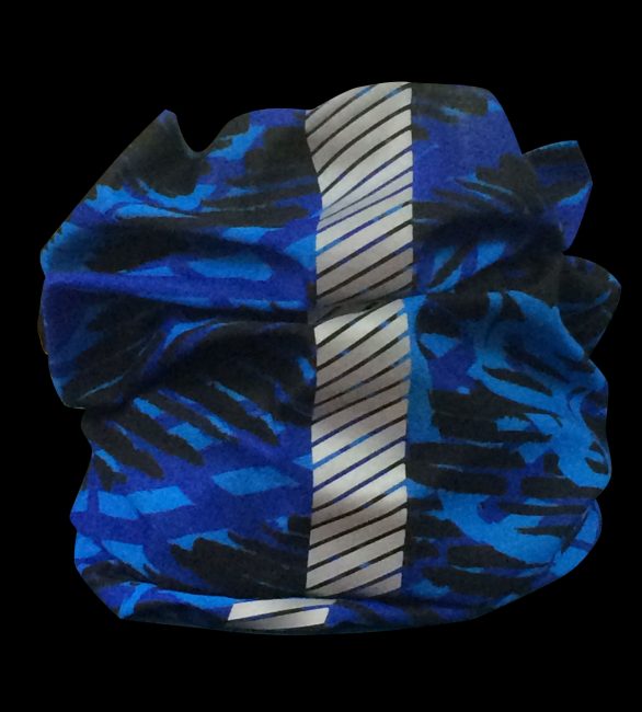 BANDANA AZUL F.NEGRO